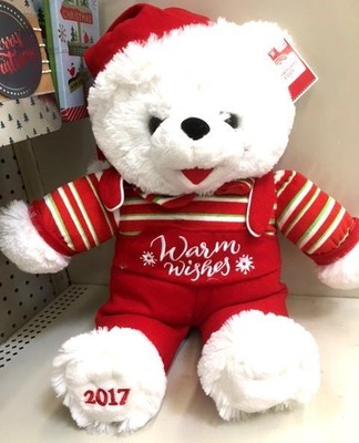 2017 christmas bear