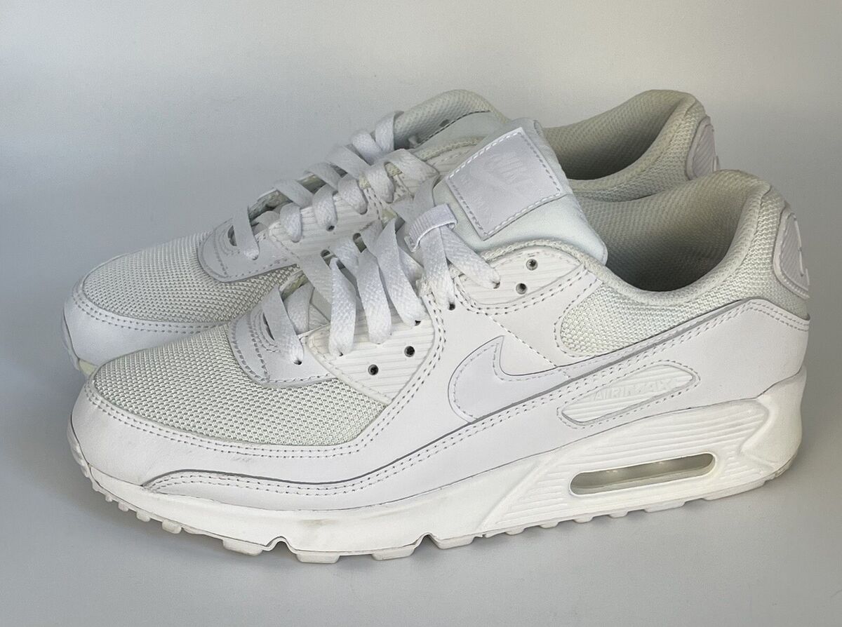 Size 9.5 - Nike Air Max 90 Twist Triple White W for sale Size 9.5 - Nike Air Max 90 Twist Triple White W for sale