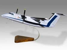 De Havilland Dash 8-100 Asia Pacific Airlines Wood Airplane Model Large 1/72