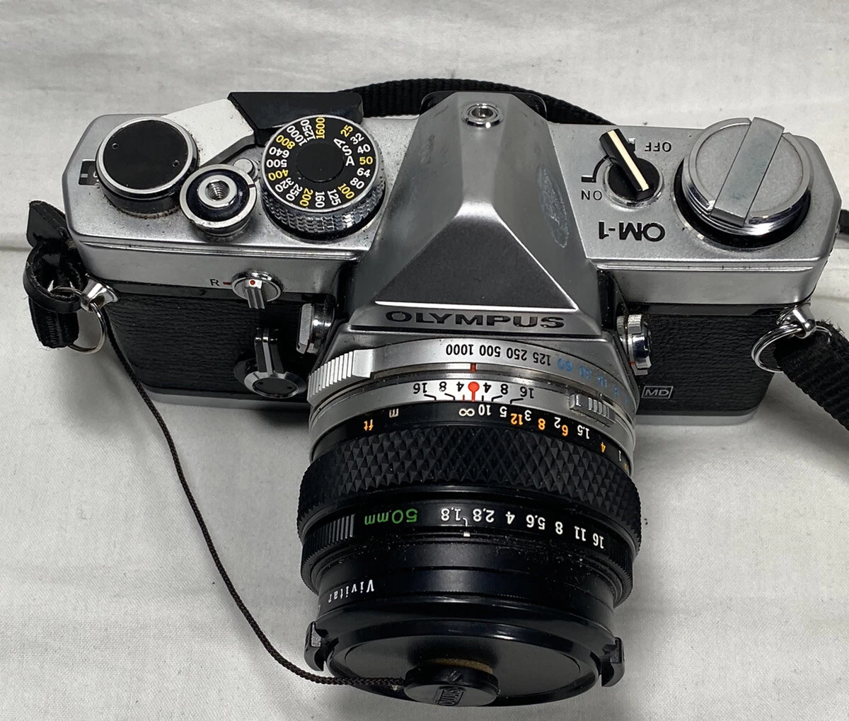 Olympus M-1 SLR 35mm Film Camera w/ 50mm f/1.8 | eBay