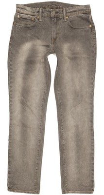 Levi's 511  Herren Grau Straight Slim Stretch Jeans W31 L32 (100409)