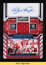2021 Playbook Hail Mary Signatures Platinum 6/10 Joe Montana Auto HOF READ 1q7