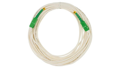 FO SM SC/APC-SC/APC simplex 9/125 G.657A1 25m Glasfaserpatchkabel /T2DE