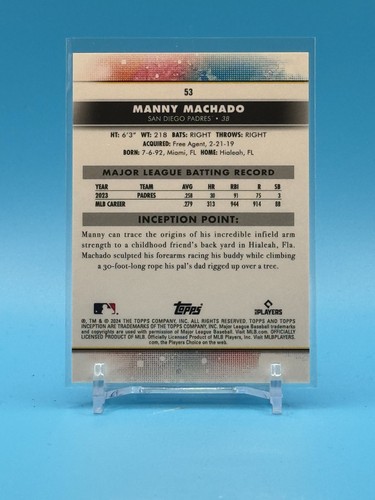 2024 TOPPS INCEPTION BASE - SCEGLI IL TUO GIOCATORE - Foto 12 di 26