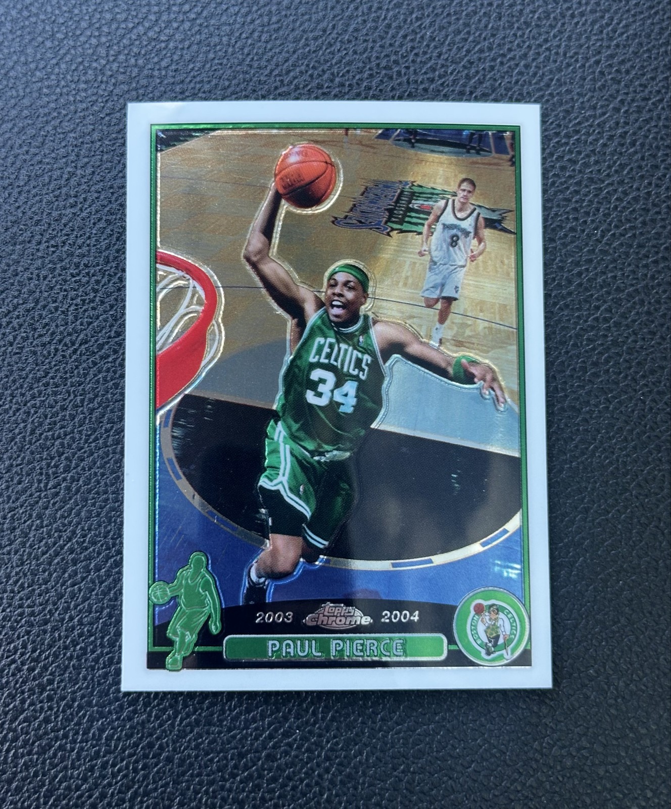 2003-04 Topps Chrome Paul Pierce #14 Basketball Card Boston Celtics