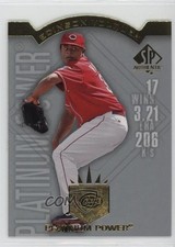 2009 SP Authentic Platinum Power Edinson Volquez #PP-19 0o2b