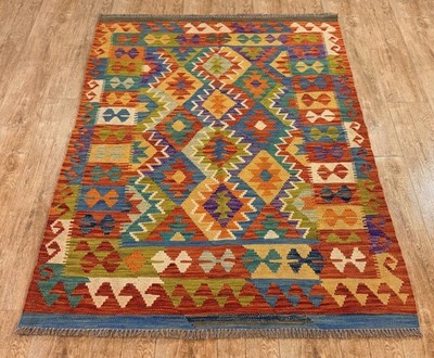 Teppich KELIM ORIGINAL Farbe: Multi; Größe: 130x170 cm | Handgearbeitet