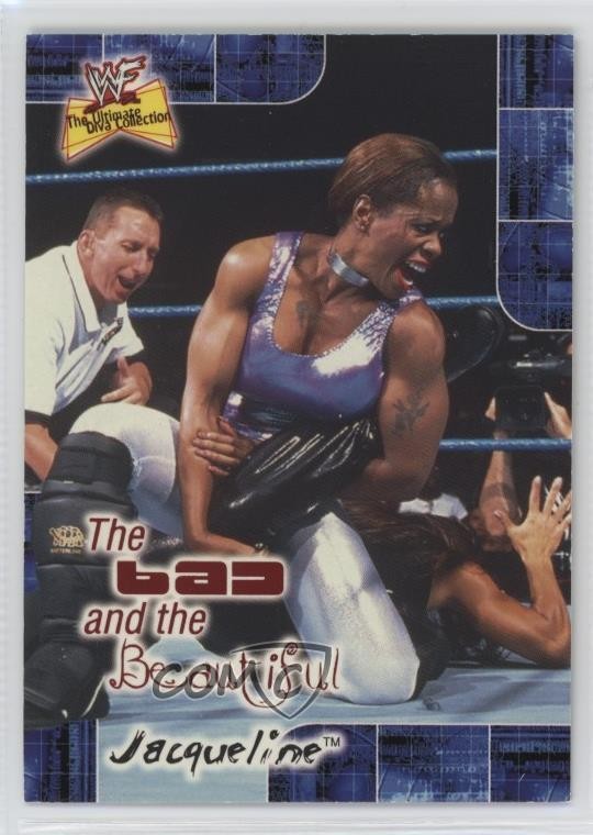 2001 Fleer WWF The Ultimate Divas Collection Bad and Beautiful Jacqueline 0kb5