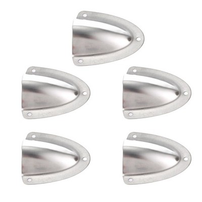 5 StüCke Marine Grade Edelstahl Breiter Wind Clam  für Yacht Boot Segel Sch3000