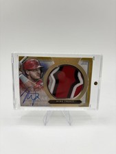 2020 Topps Five Star MIKE TROUT #1/10 Gold Jumbo GAME-WORN Patch Auto