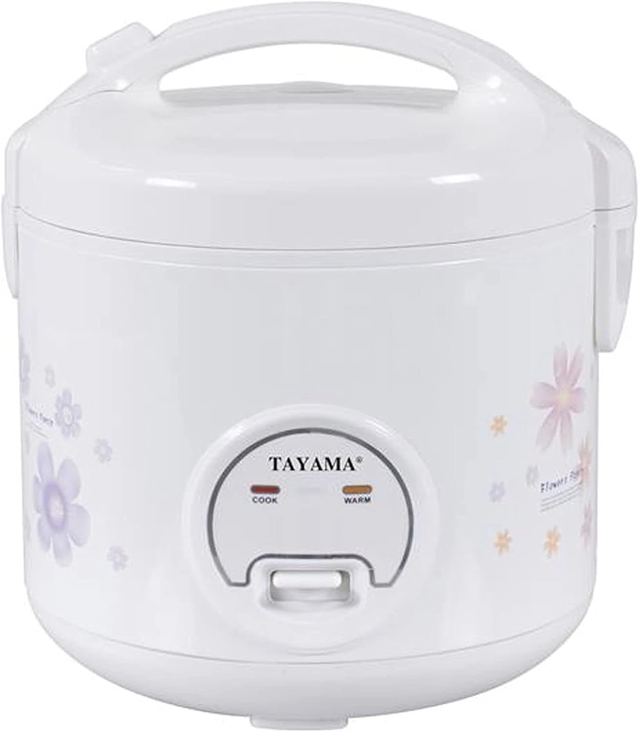 TAYAMA Automatic Rice Cooker & Food Steamer 10 Cup, White (TRC-10RS)