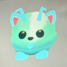 Adopt Me Puptune Ultra-Rare Mega Neon Pet Game Item/Asset