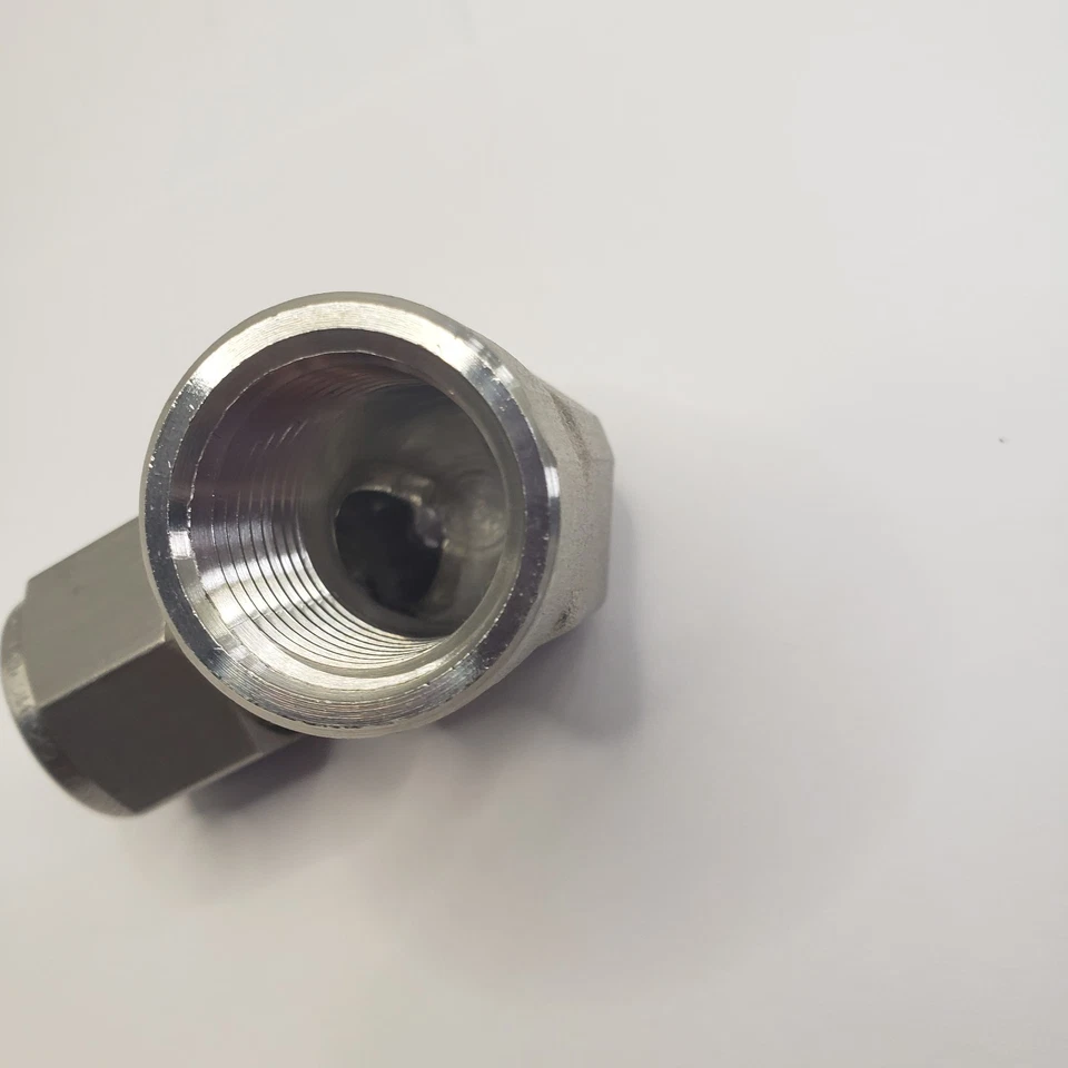 Swagelok Stainless Steel 1/2 in. x 1/2 in. Female Elbow SS-810-8-8 - Image 4 of 4