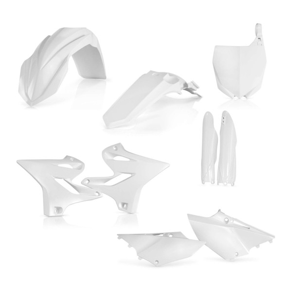 Acerbis Full Plastiksatz Kit YZ 125/250 2015 Weiss Plastik-Set Plastikkit-image