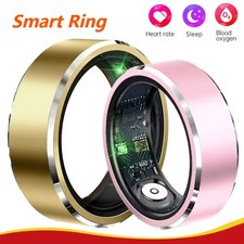 Smart Fitness Ring For Men/Women HRV Sleeping Monitor Pedometer Sports Tracker