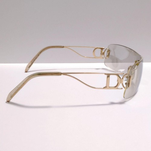 Christian Dior Rimless CD Logo Y2K Sunglasses 41U siz… - Gem