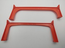 2 Vintage Eldon 1:32 Slot Car Trestle Bridge Supports Slot Car Racing Set