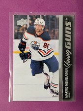 21-22 UD Extended Series Hockey Young Guns 715 Markus Niemelainen