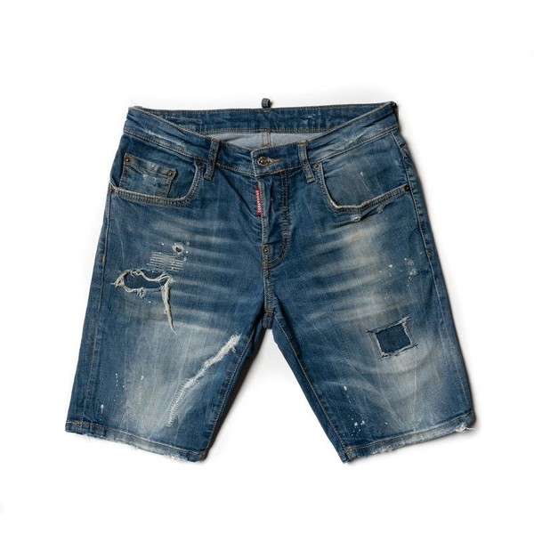 Men Dsquared² Shorts Navy Denim 32 #31FE