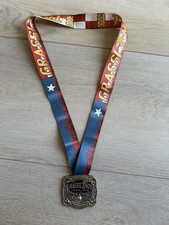 Grasslands Marathon Finisher Medal Blaze Trails Trail Run 26.2 Miles Texas 2026