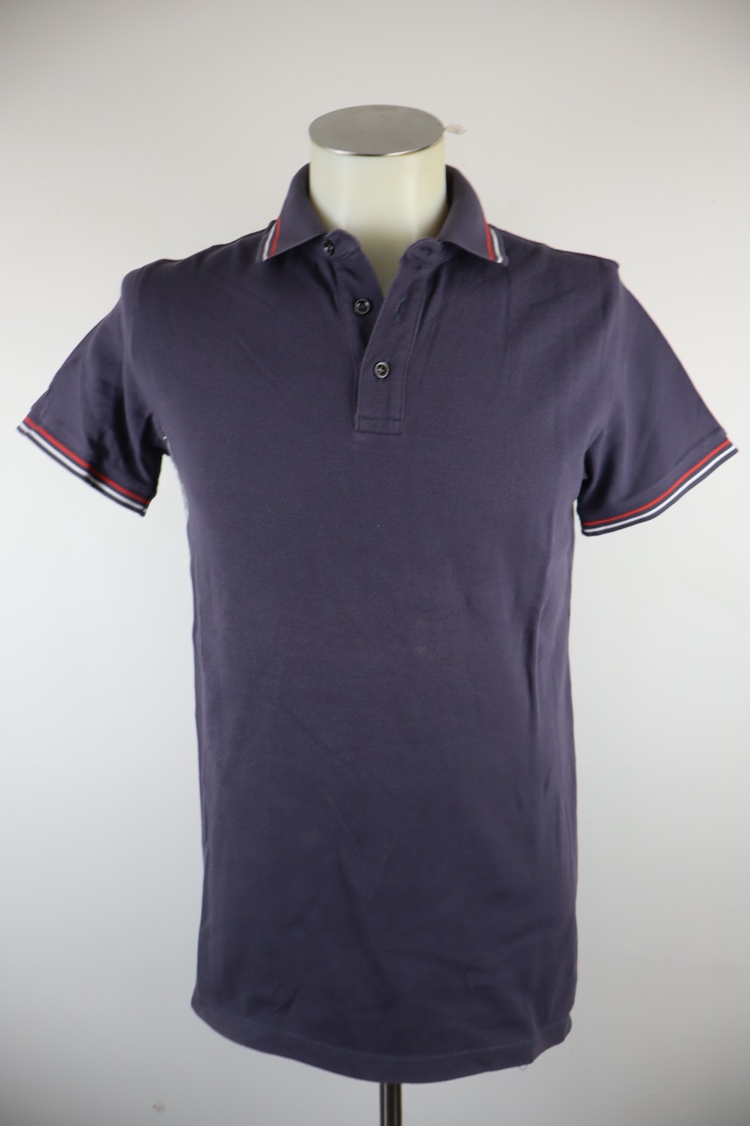 TRUSSARDI SPORT POLO JERSEY MENS SIZE M MAN SHIRT VINTAGE COTTON SHORT SLEEVE