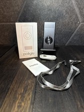 Poliglu Handheld Real Time Language Translator Over 40 Languages Gray w/ Charger
