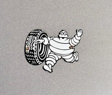 VINTAGE MICHELIN MAN TIRES PORCELAIN SIGN CAR GAS TRUCK MOTORCYCLE OIL