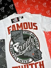 Famous Stars And Straps Twitch Cali Shirt NWT Small Travis Barker Motocross Y2K