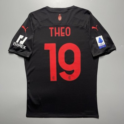 AC MILAN PUMA 2021/2022 SOCCER THIRD JERSEY #19 THEO SIZE “L