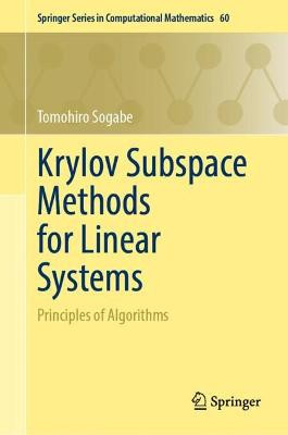 Krylov Subraummethoden für lineare Systeme - 9789811985317