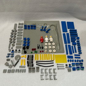 Lego Set 483-1 Alpha Rocket Base 94%  COMPLETE Instr NO BOX Play Wear 1981