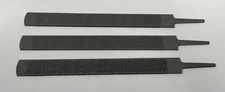 12" Tanged Hoof Rasp lot of 3