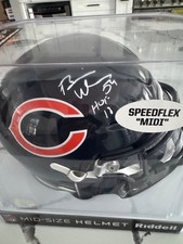Brian Urlacher signed MIDI. HOF ins Bears Helmet