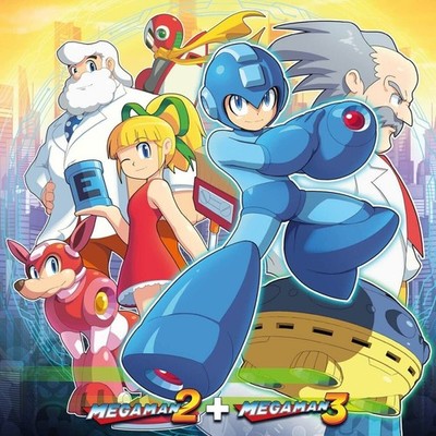 CAPCOM SOUND TEAM Megaman 2 + Megaman 3 (Schallplatte) 12'' Album