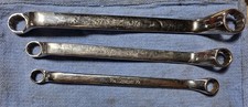 Snap-on Dual Range Offset Box Wrench Set 3pc Sae 716-34 Chrome Snap-on Dual Range Offset Box Wrench Set 3pc Sae 716-34 Chrome