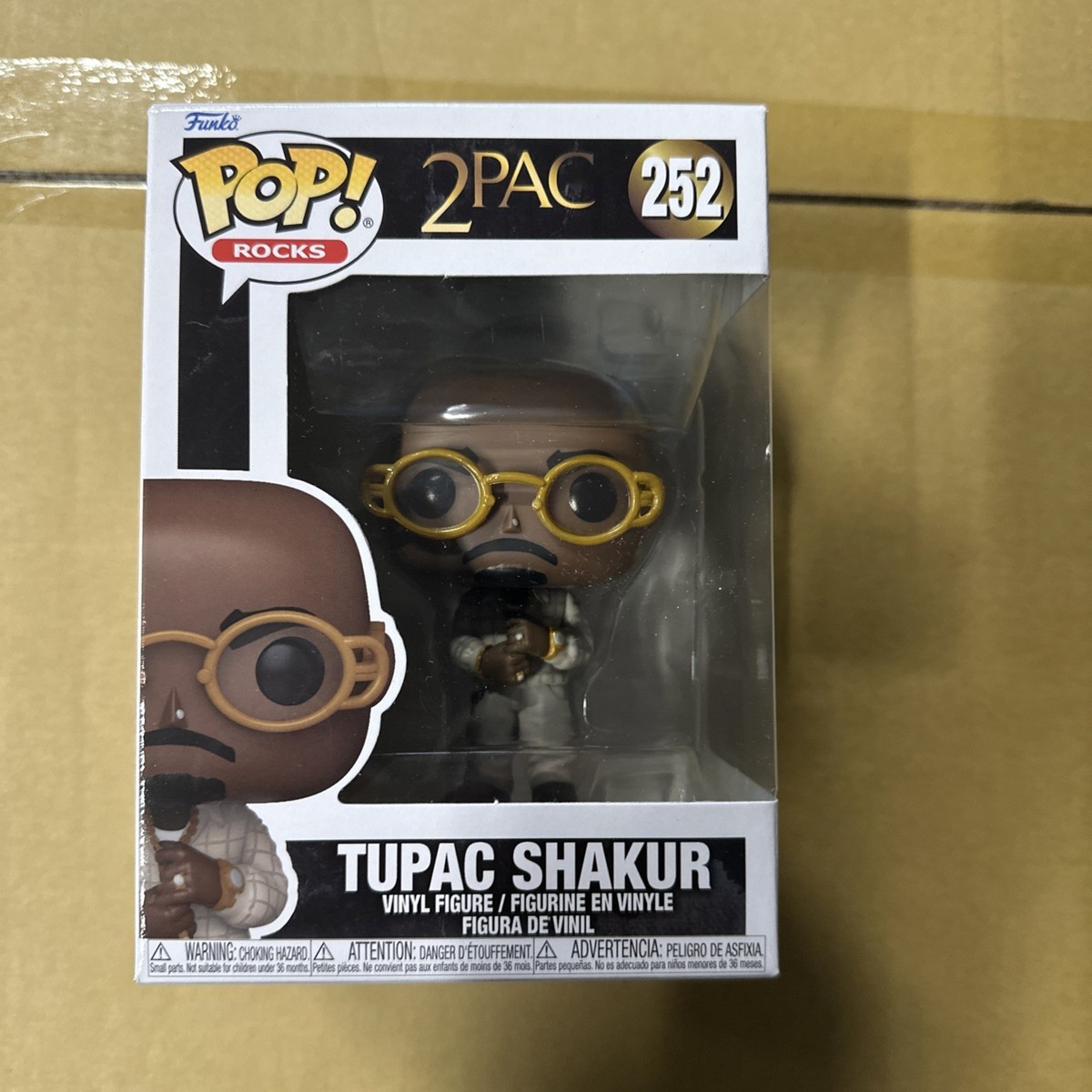 Funko Pop! Vinyl: Tupac Shakur #252 for sale online | eBay