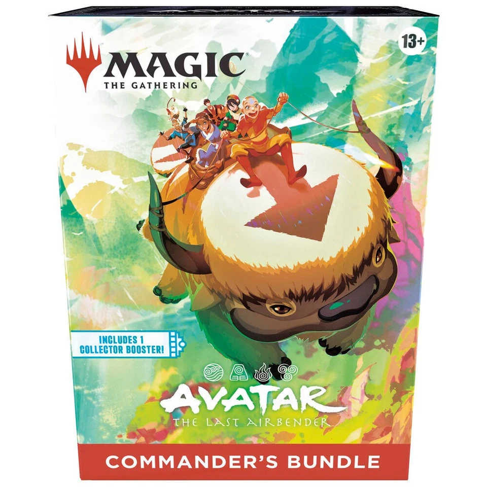 PRÉ-VENDA Avatar The Last Airbender Commander's Bundle Case MTG Envio por 28/11