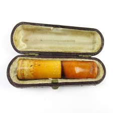 Alte Zigarettenspitze aus Bernstein Butterscotch Amber Cigarette Holder