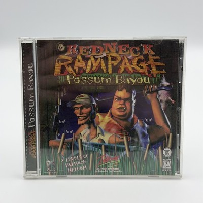 Redneck Rampage: Possum Bayou (PC, 1999) Complete in Box