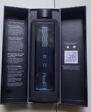 Echo Flask Hydrogen Water Bottle SPE/PEM 5.0 - 8.0 PPM w/Charger NEW open box