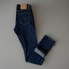 Gustin Selvedge Jeans 29 Blue Dark Wash Slim Denim Minimalist Made in USA