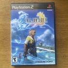 Final Fantasy X PS2 PlayStation 2 Complete CIB Manual Reg Card