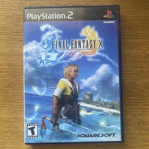 Final Fantasy X PS2 PlayStation 2 Complete CIB Manual Reg Card