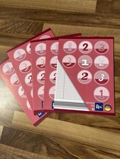 5 Schulhefte Kariert Neu 