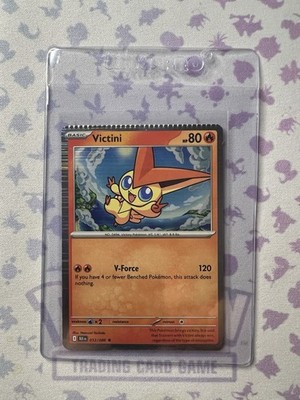 Pokémon TCG - Victini “Crimptini” Crimp Error #12 Holo Rare - SV