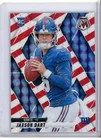 Jaxson Dart 2025 Panini Mosaic Red White Blue Stripe Rookie Card #362 giants