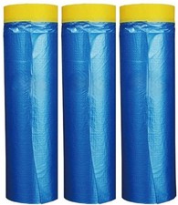 Plastic Sheeting Automotive Masking Tape - Multi Size Pack - No Residue Paint...