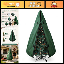 Upright Christmas Tree Storage Bag for 8-9 Ft Artificial Trees, Heavy-Duty, Wate