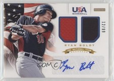 2012 Panini USA Baseball National Team 18U 12/99 Ryan Boldt #4 Auto 3z8