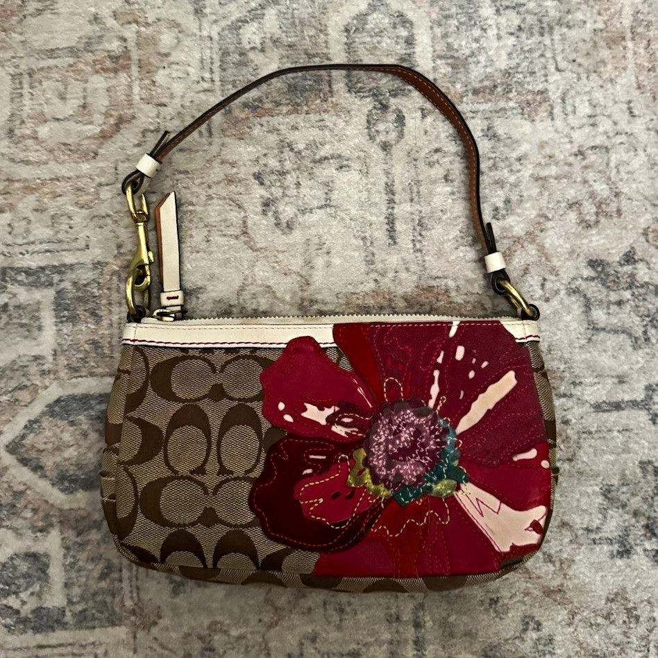 バッグ coach mulch color shoulder bag flower Coach Floral Bags & Handbags for Women for sale - eBay